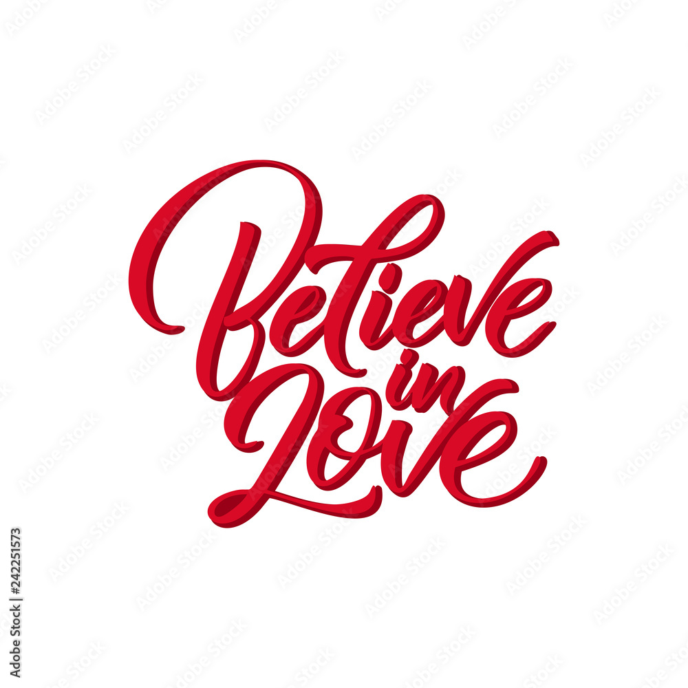 Happy Valentines Day typography poster with handwritten calligraphy text, isolated on white background. Vector Illustration - Vector Happy Valentines Day typography poster with handwritten calligraphy text, isolated on white background. Vector Illustration - Vector