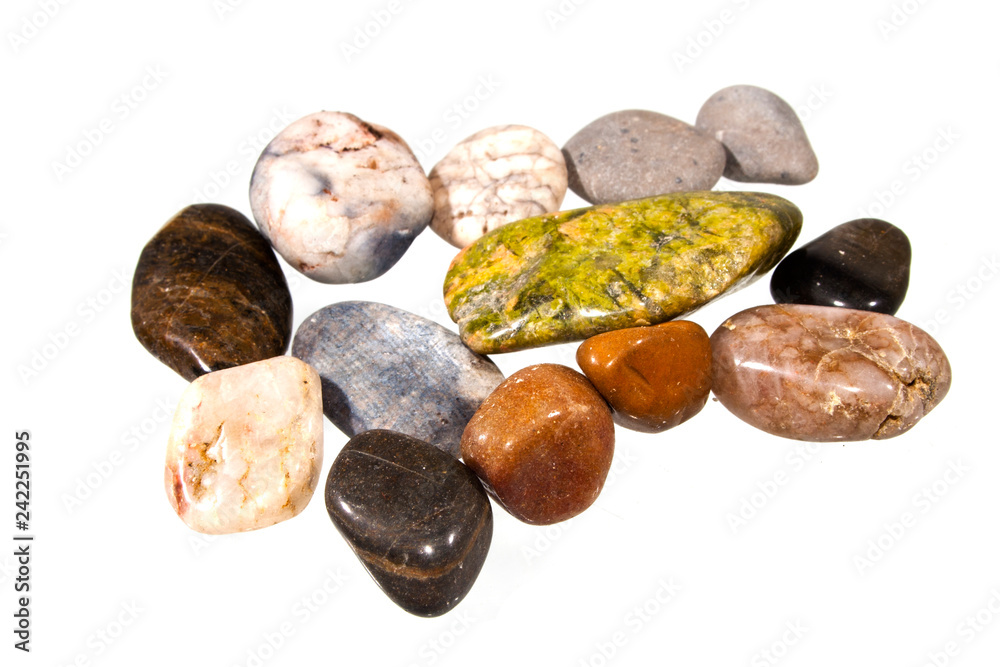 stone isolated on white background stone isolated on white background
