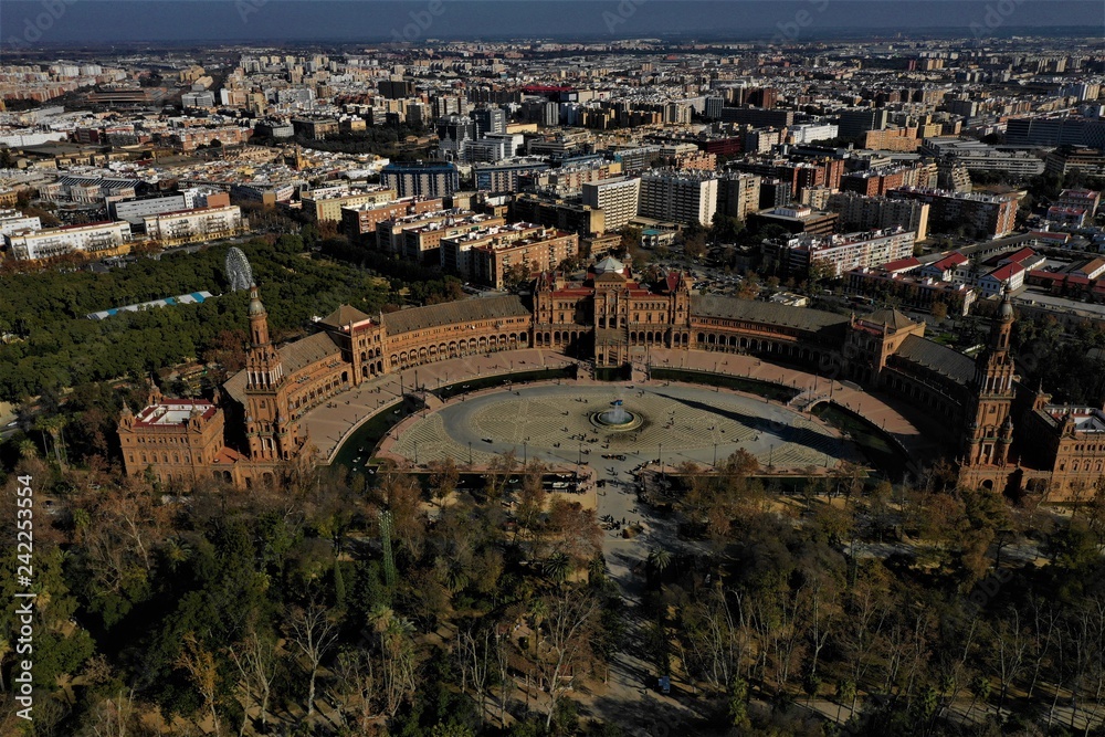 Plaza de España in Sevilla