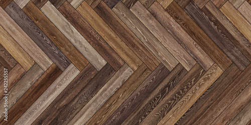 Seamless wood parquet texture horizontal herringbone brown common