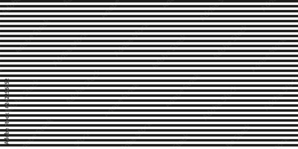 Stripe pattern. Line background. Seamless abstract texture with many lines. Geometric wallpaper with stripes. Doodle for flyers, shirts and textiles. Black and white illustration