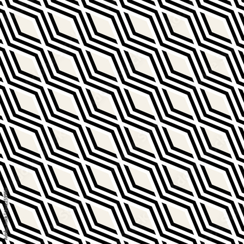 Abstract geometric pattern with squares and wavy, A seamless vector background, Graphic modern pattern