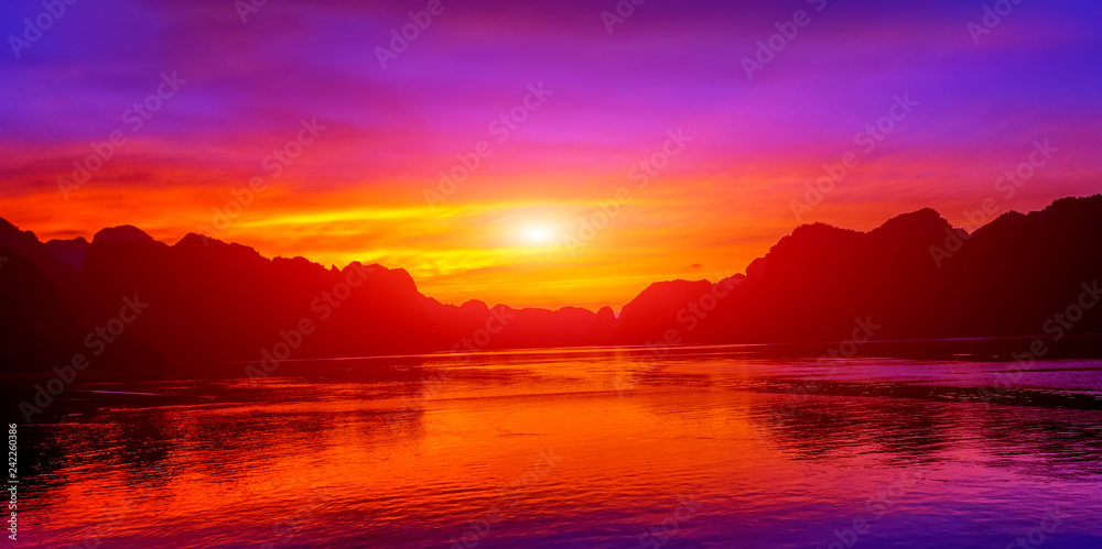 sunlight sunset sky background