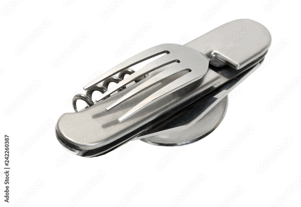Knife multitool isolated Knife multitool isolated