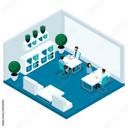Isometry Cabinet Hospital Front View