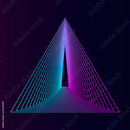 Abstract dynamic pattern wallpaper vector