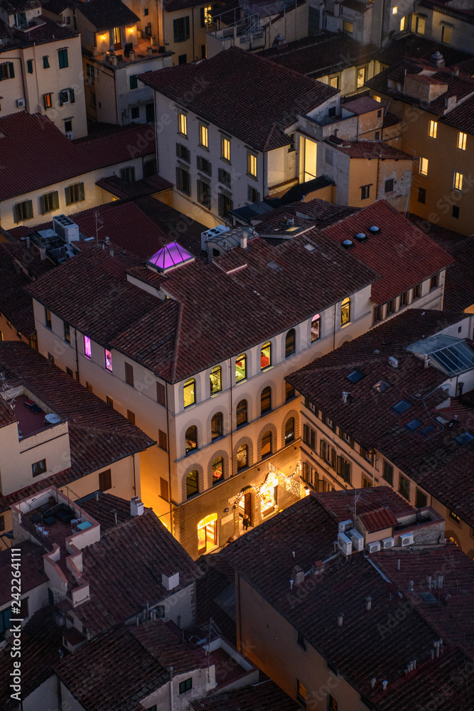 Paysage Nocturne de Florence
