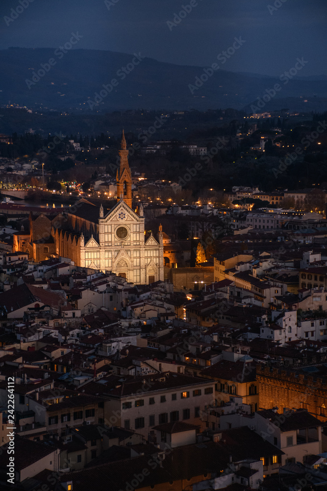 Paysage Nocturne de Florence