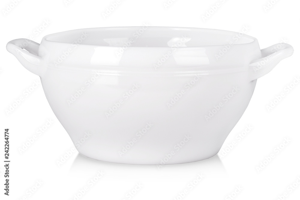 deep white plate with handles for soup deep white plate with handles for soup