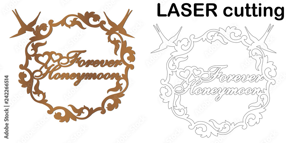 Decorative element. Vector illustration 