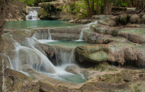 Erawan waterfall, Thailand