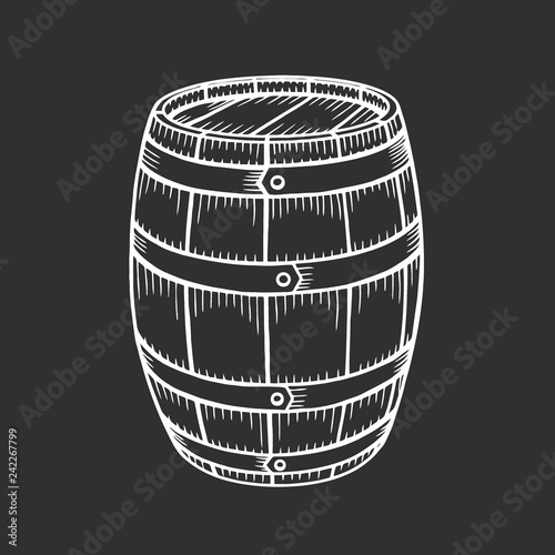 Hand drawn barrel