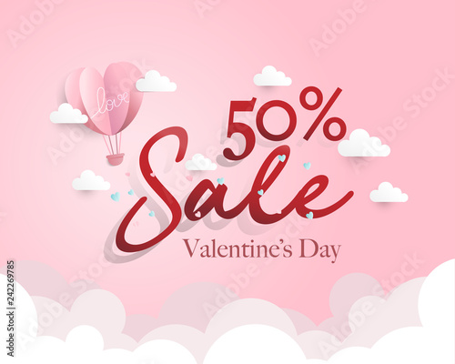 Valentine's day sale, disco...