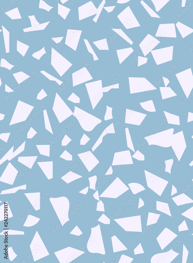Trendy seamless terrazzo pattern. Abstract texture marble flooring vector illustration Trendy seamless terrazzo pattern. Abstract texture marble flooring vector illustration