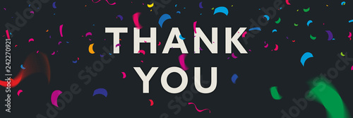 Bannerfarbenfroh Ich danke dir