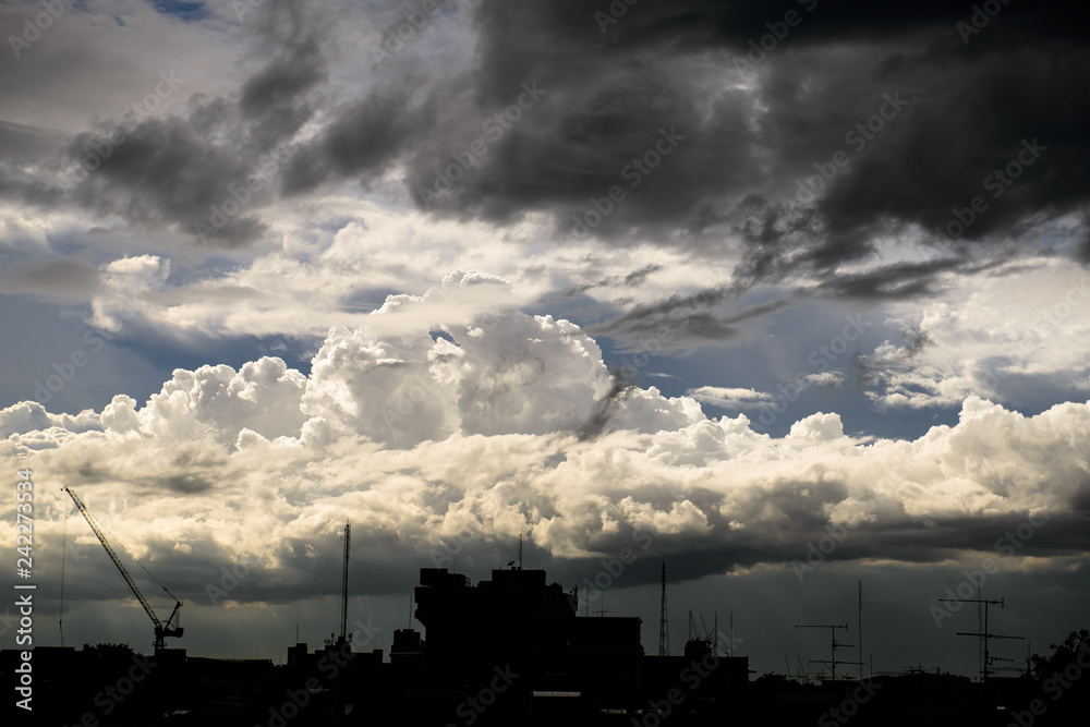 storm clouds sky background texture