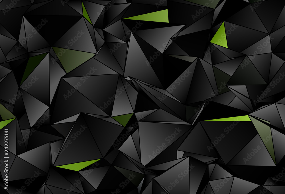 Triangular 3d, modern background Triangular 3d, modern background