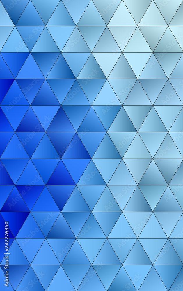Obraz premium Triangular 3d, modern background