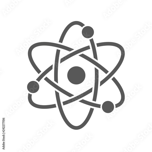 Vector atom icon Fototapete