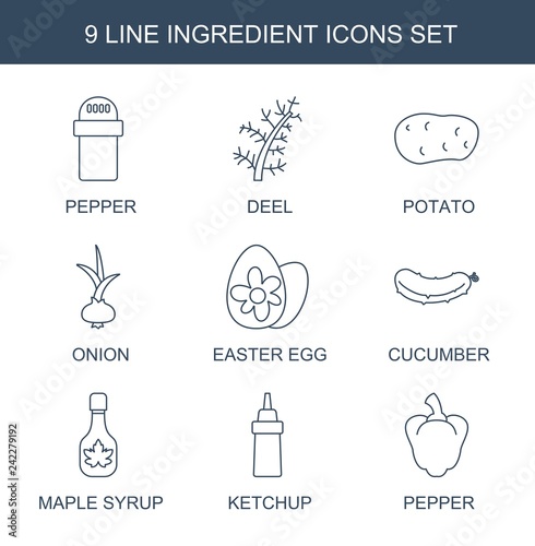 ingredient icons