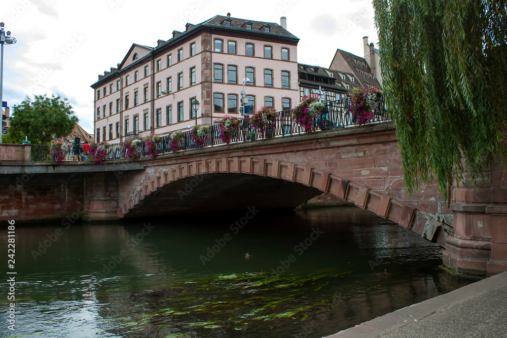 Water canal in Strasbourg