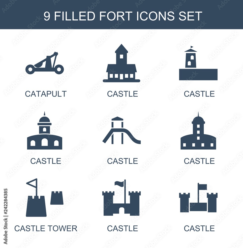 9 fort icons