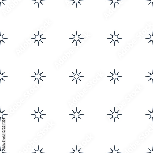 star icon pattern seamless white background