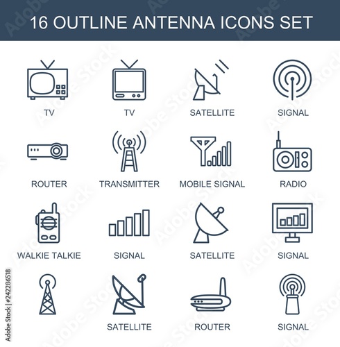 antenna icons
