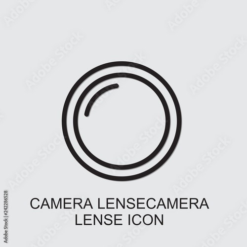 camera lensecamera lense icon