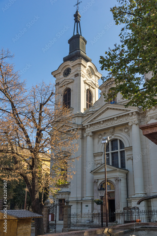 Orthodox St. Nicholas Cathedral in town of Srijemski Karlovci, Vojvodina, Serbia