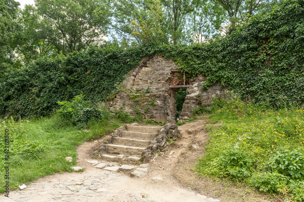 Beautiful old stone stairs Beautiful old stone stairs