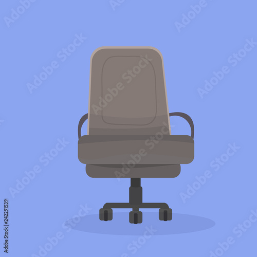 twisting office chair on wheels