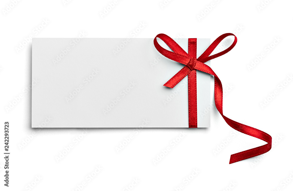 ribbon bow card note chirstmas celebration greeting ribbon bow card note chirstmas celebration greeting