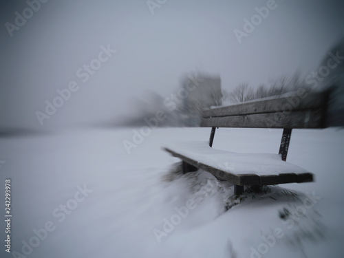 Zagreb, Croatia, the Sava embankment, backgrounds, textures, blurred image photo