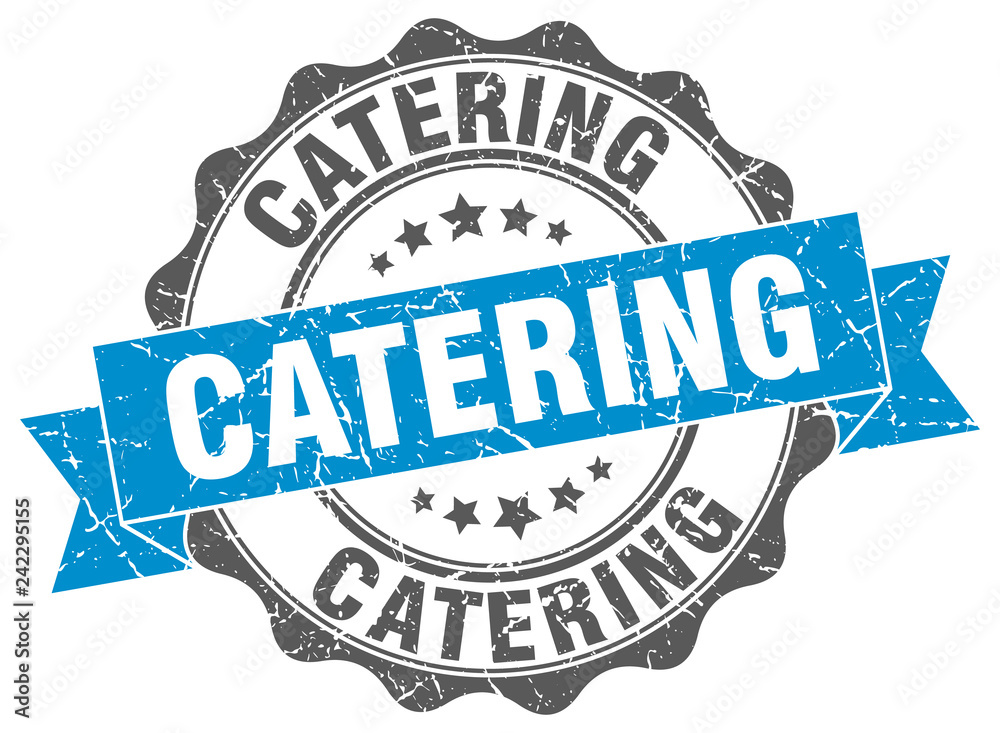Fototapeta premium catering stamp. sign. seal