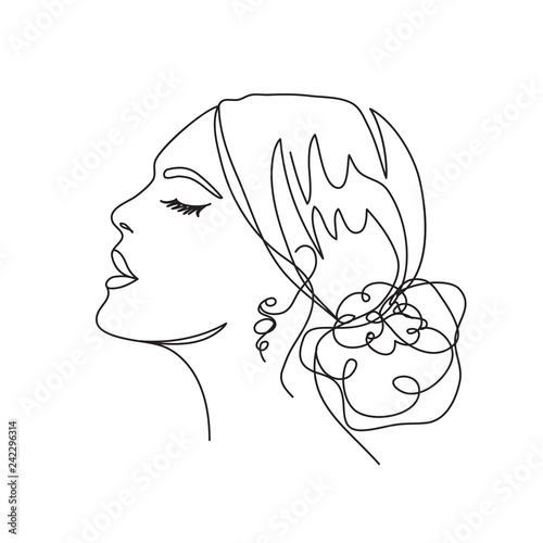 Abstract face icon