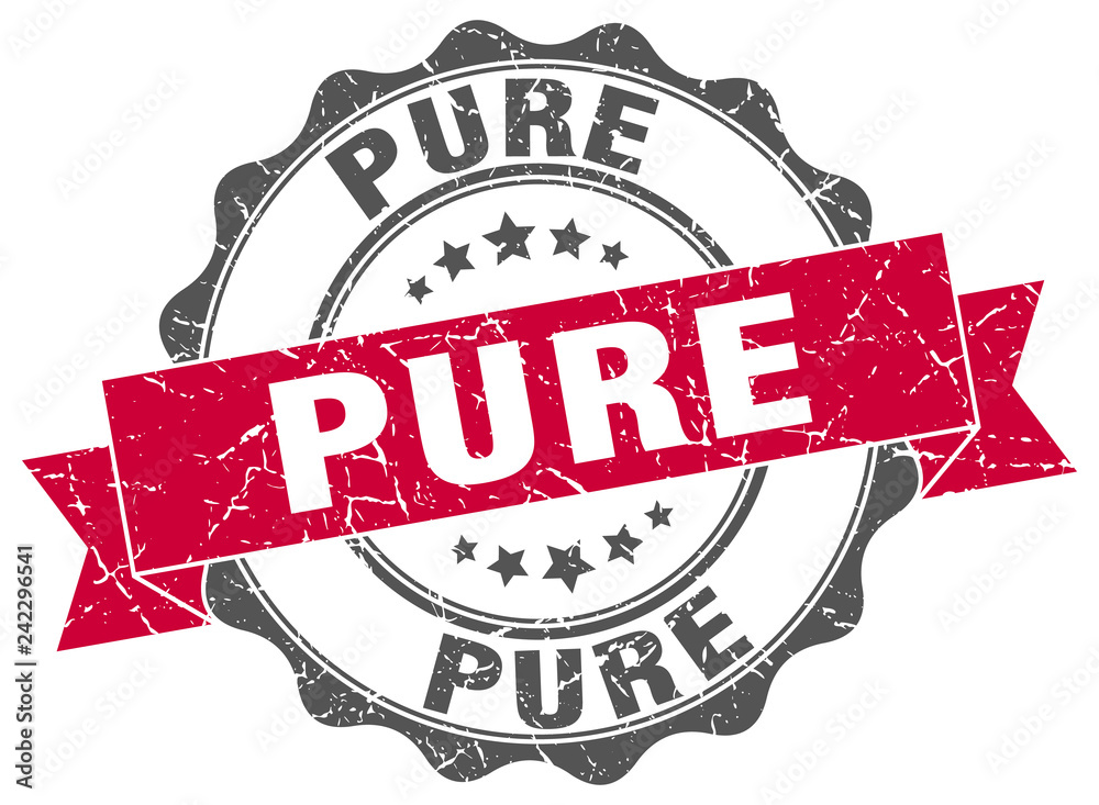 Obraz premium pure stamp. sign. seal