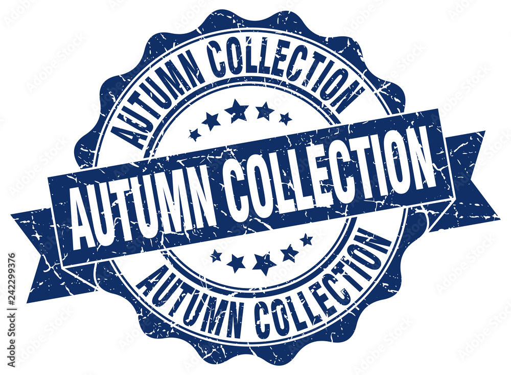 autumn collection stamp. sign. seal autumn collection stamp. sign. seal