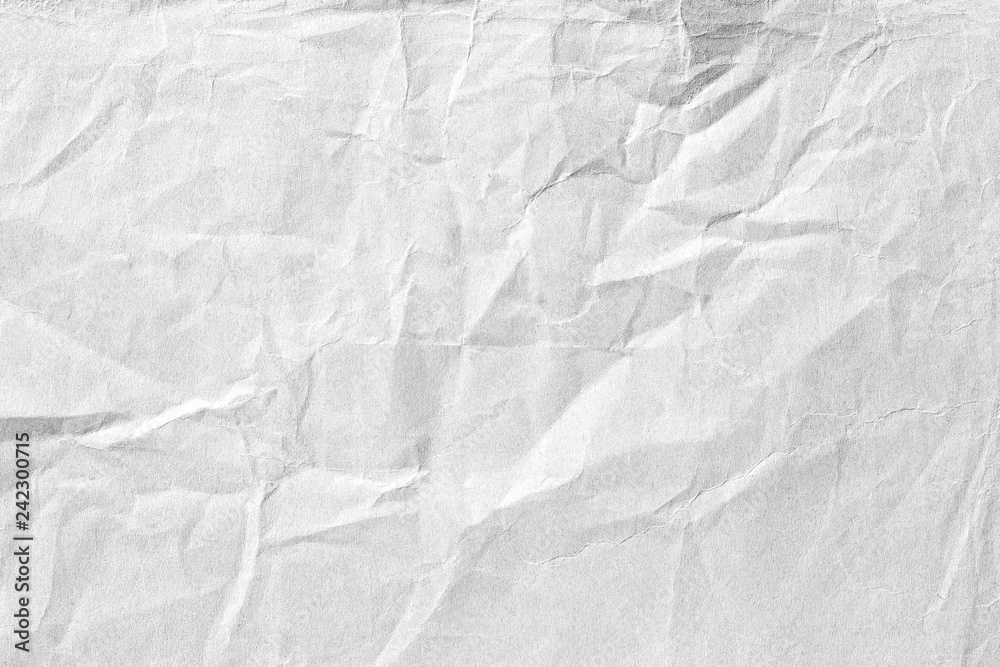 Fototapeta premium Gray crumpled paper texture