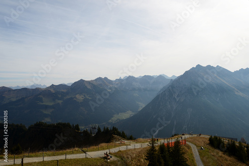 Allgäuer Alpen - Blick vom Walmendinger Horn  photo