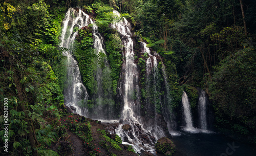 Banyumala Twin Waterfalls  Bali  Indonesia