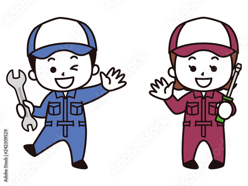 こども自動車整備士