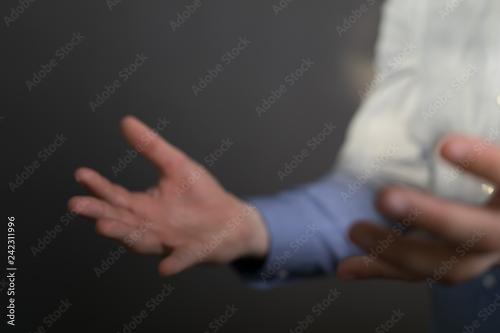 Fototapeta premium hands open