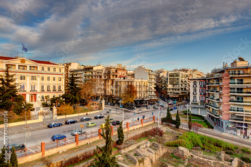Thessaloniki twilight, Greece