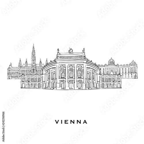 Vienna Austria famous architecture