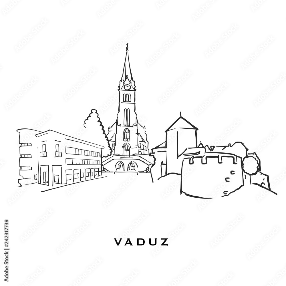 Vaduz Liechtenstein famous architecture