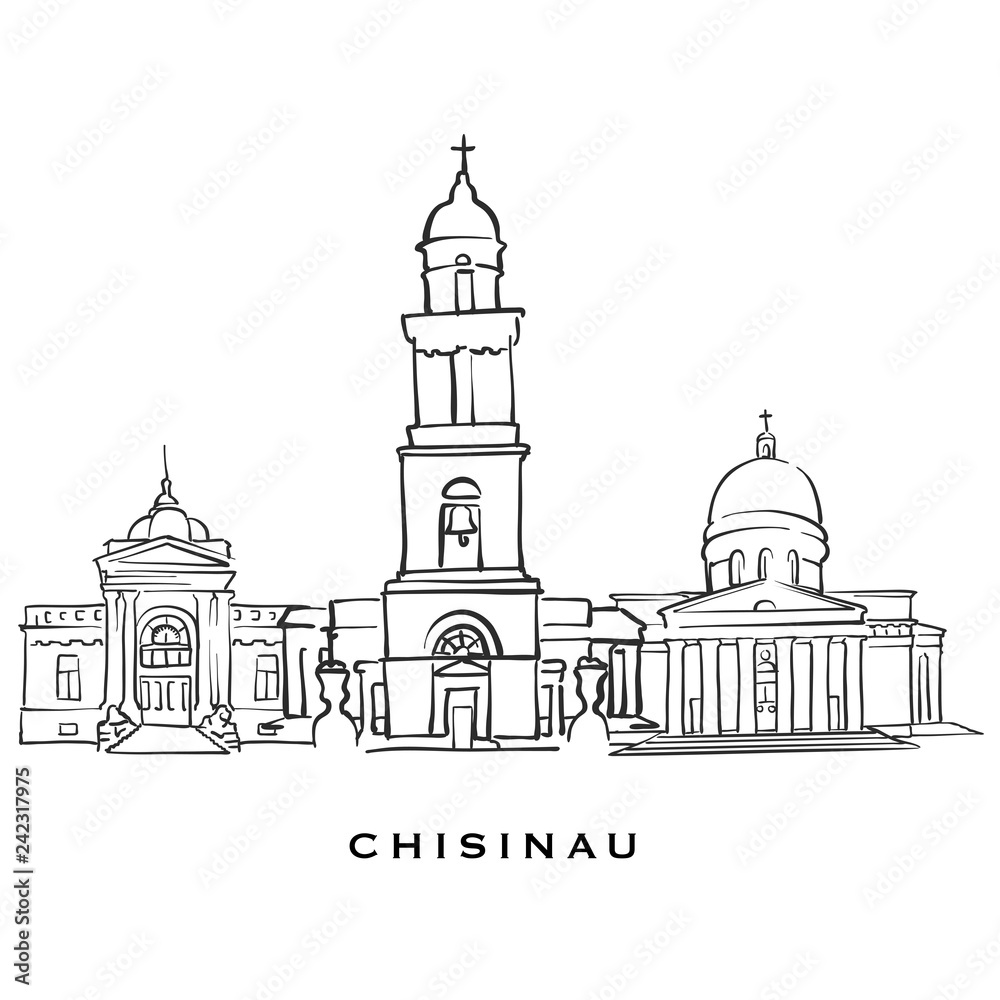 Chisinau Moldova famous architecture