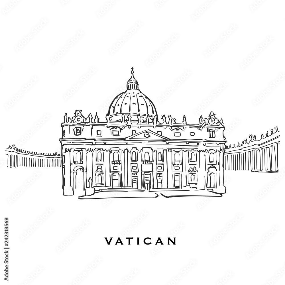 Vatican famous architecture