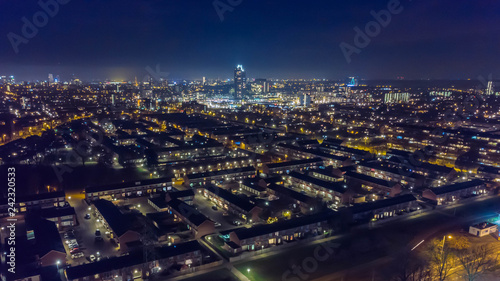 Fotografie City Lights at Night Europe