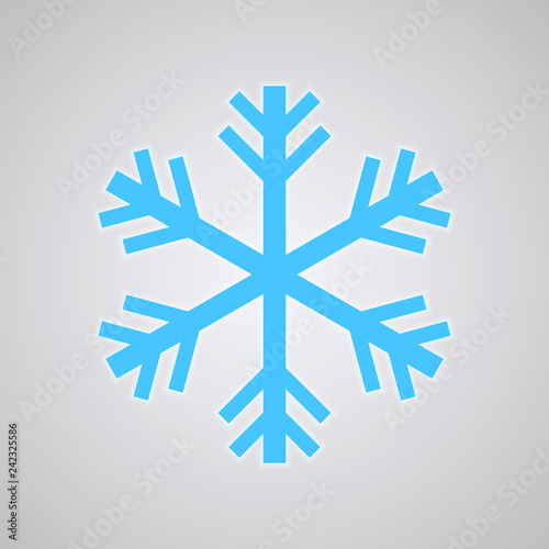 Snowflake logo, Freezer Icon.